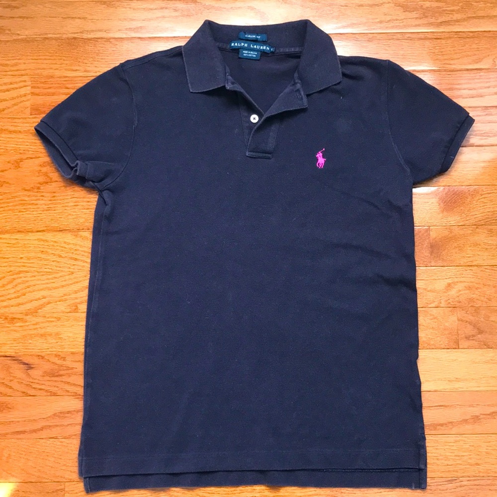 Ralph Lauren navy polo